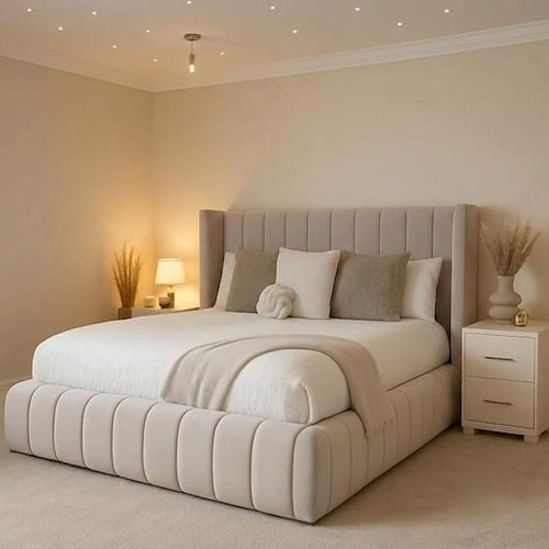 Winged panel bed - panel,