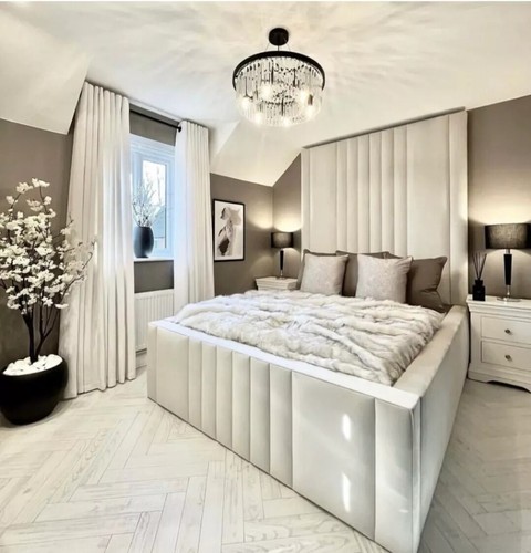 Luxury high headboard velvet - high,