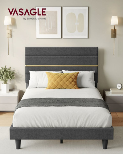 Small double bed frame with - bed,