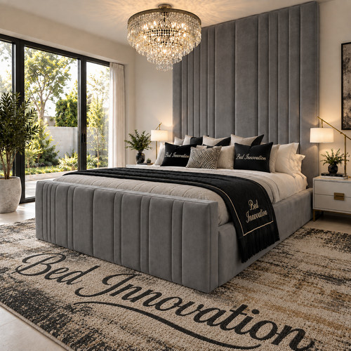 Ottoman storage bed panel - ,