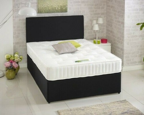 4ft small double bed faux - small,