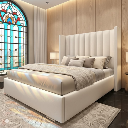Ottoman storage bed plush - storage,