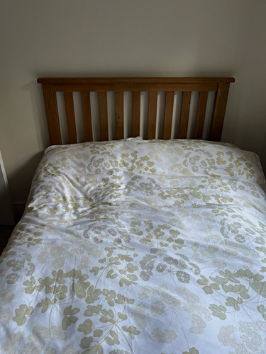 Small double 4ftwooden - double, bed