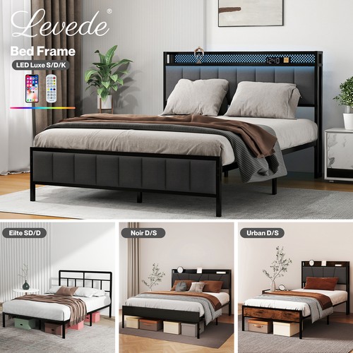 Levede bed frame metal - levede,