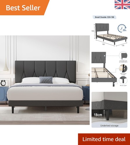 Modern small double bed - small,