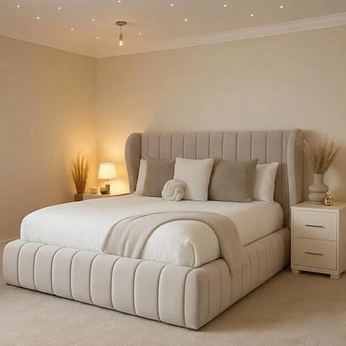 Winged panel bed - winged,
