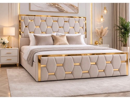 Luxury gold trim - trim, upholstered