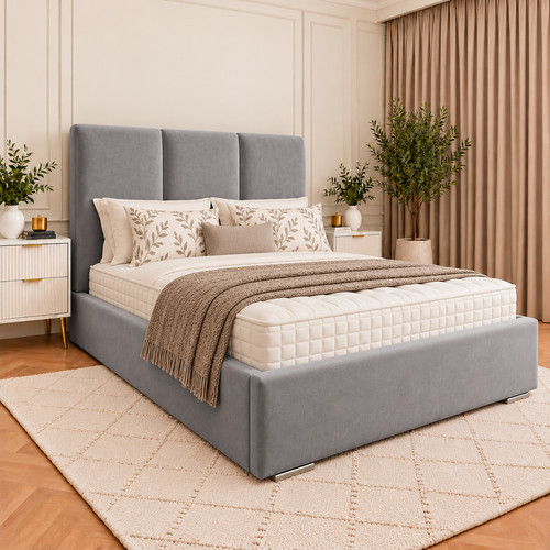 Ottoman storage plush - ottoman,