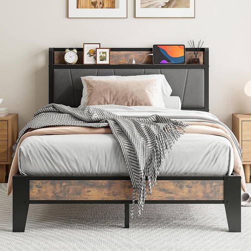 Small double bed - frame, with