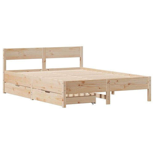 Bed frame with headboard - bed,