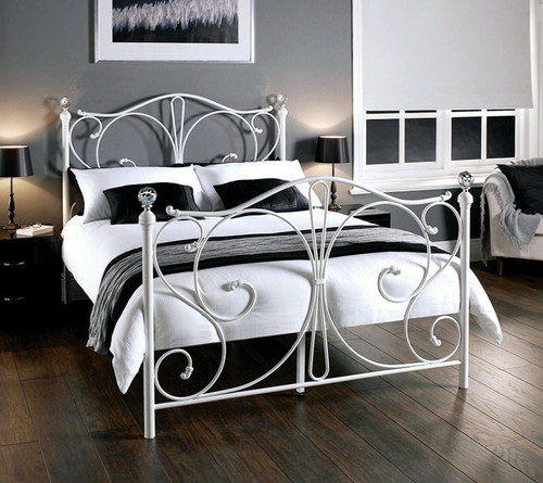 Luxury bed frame 4ft6 - bed,
