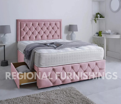 Chesterfield plush velvet - plush,