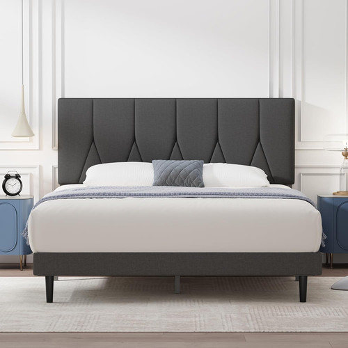 Small double bed frame with - bed,