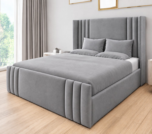 Ottoman storage bed panel - storage,
