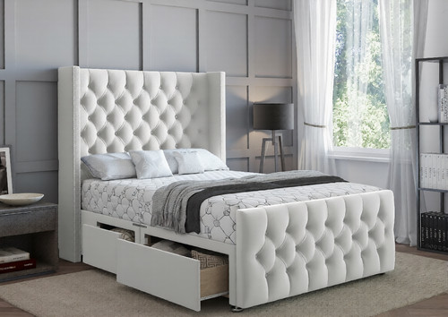 Chester divan bed set - divan, with