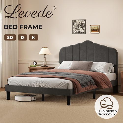 Levede upholstered bed frame - levede,