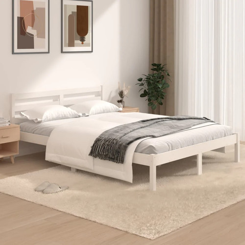 Modern wooden small double - wooden,
