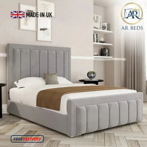 Plush panel bed frame - plush,