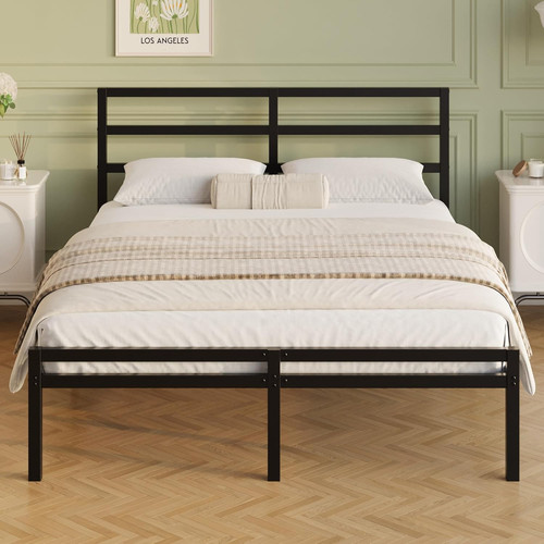 Premium metal bed - premium, single
