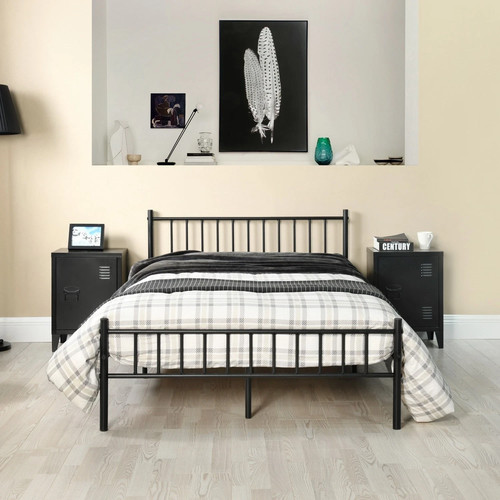 Small double bed frame with - small,