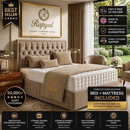 Luxury divan bed - bed, with