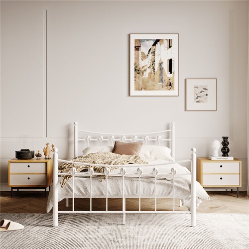 4ft small double metal bed - 4ft,