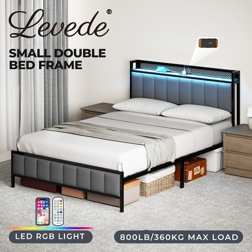 Levede small double bed - small,